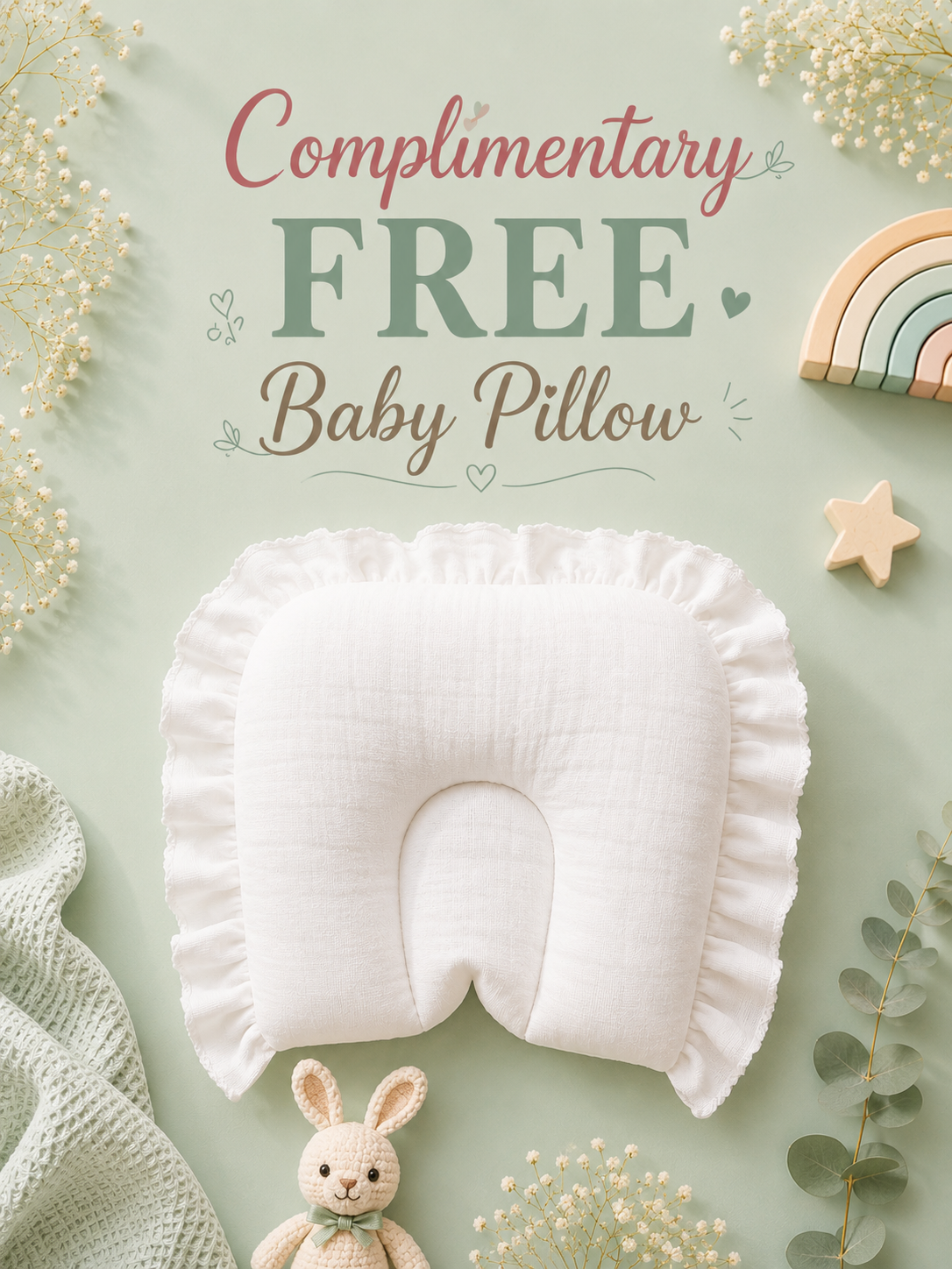 Little Cloud Baby Essentials- 12 pcs Muslin