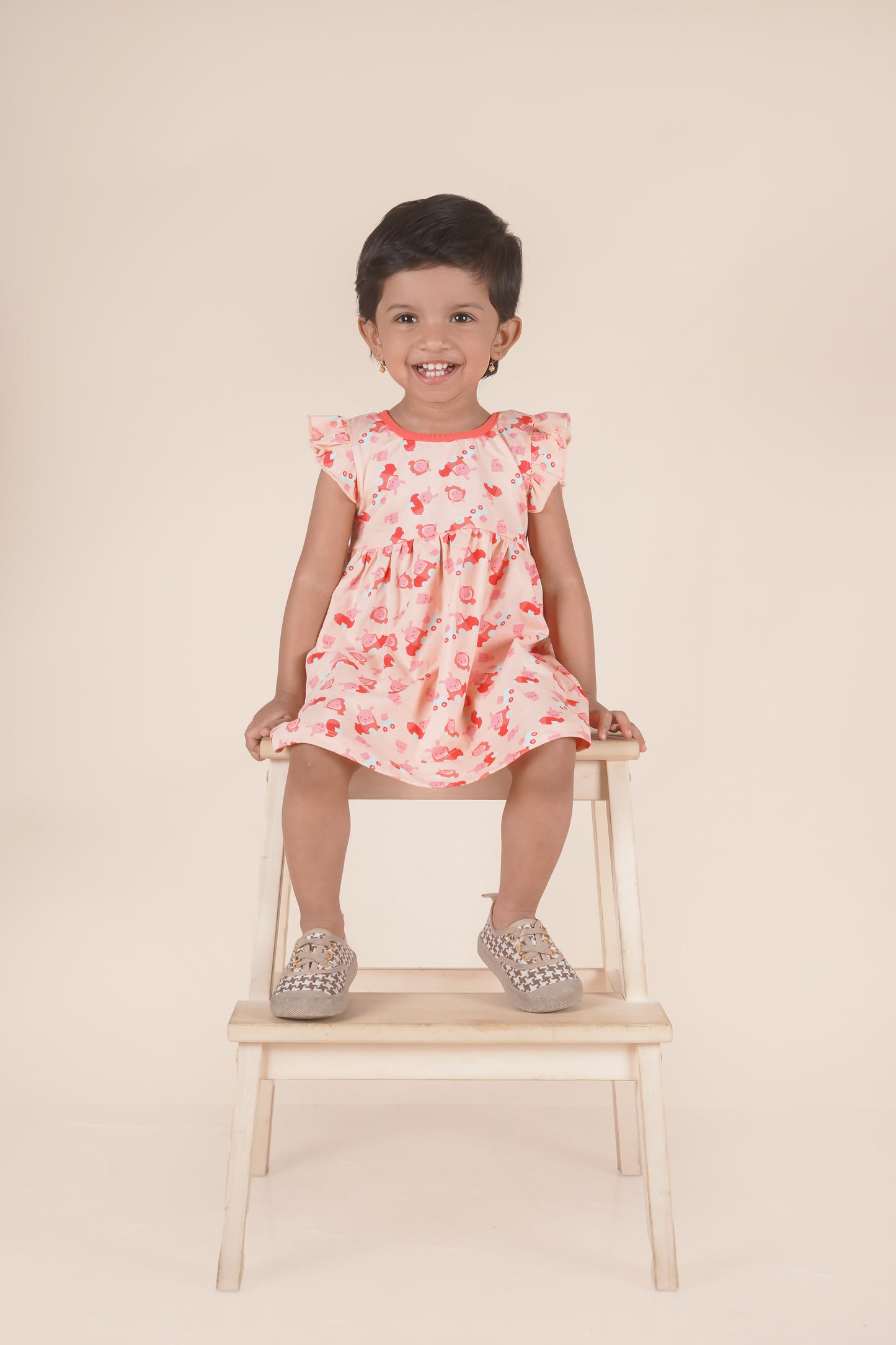 Frock With Frill Sleeves