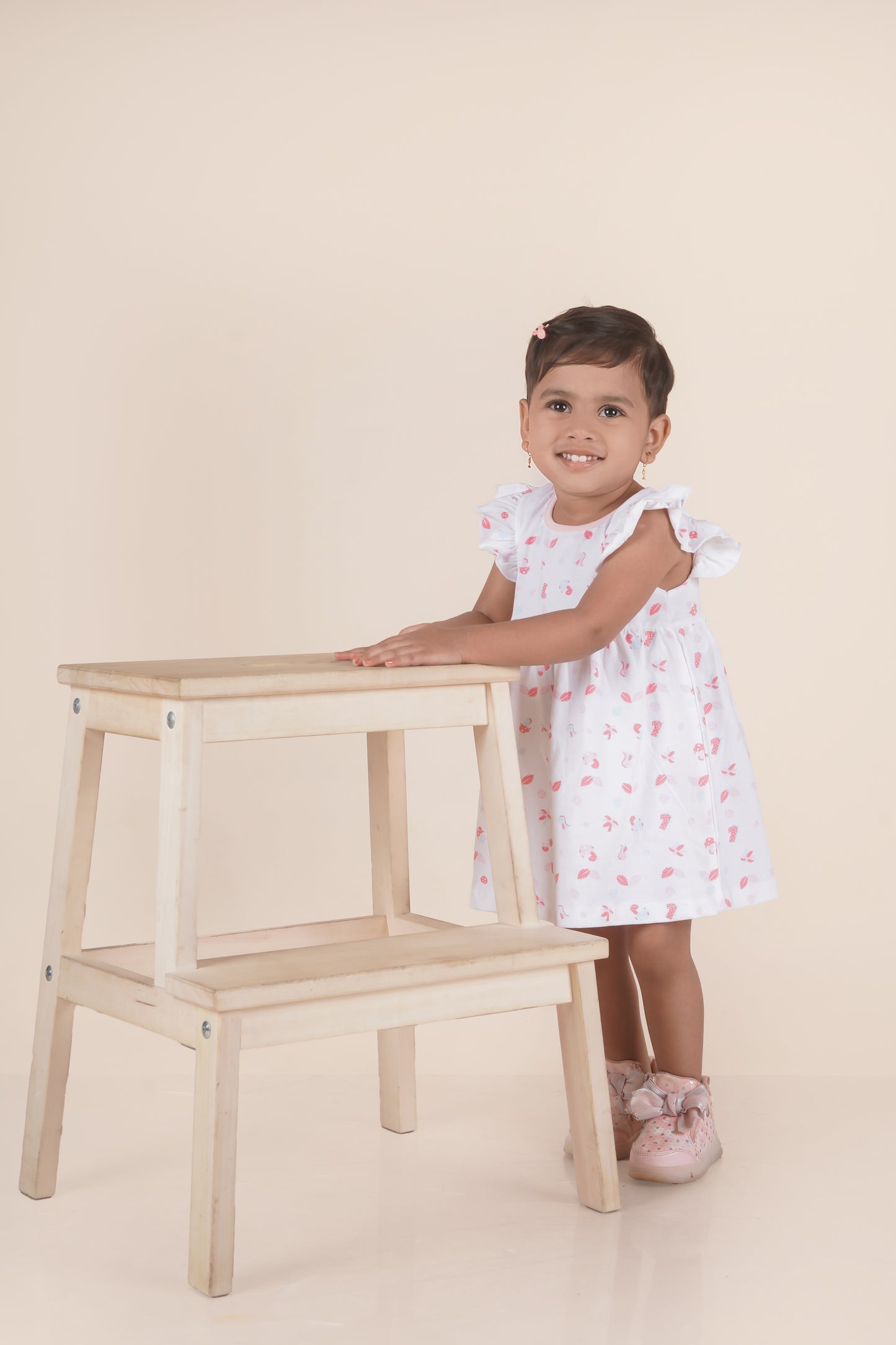 Frock With Frill Sleeves