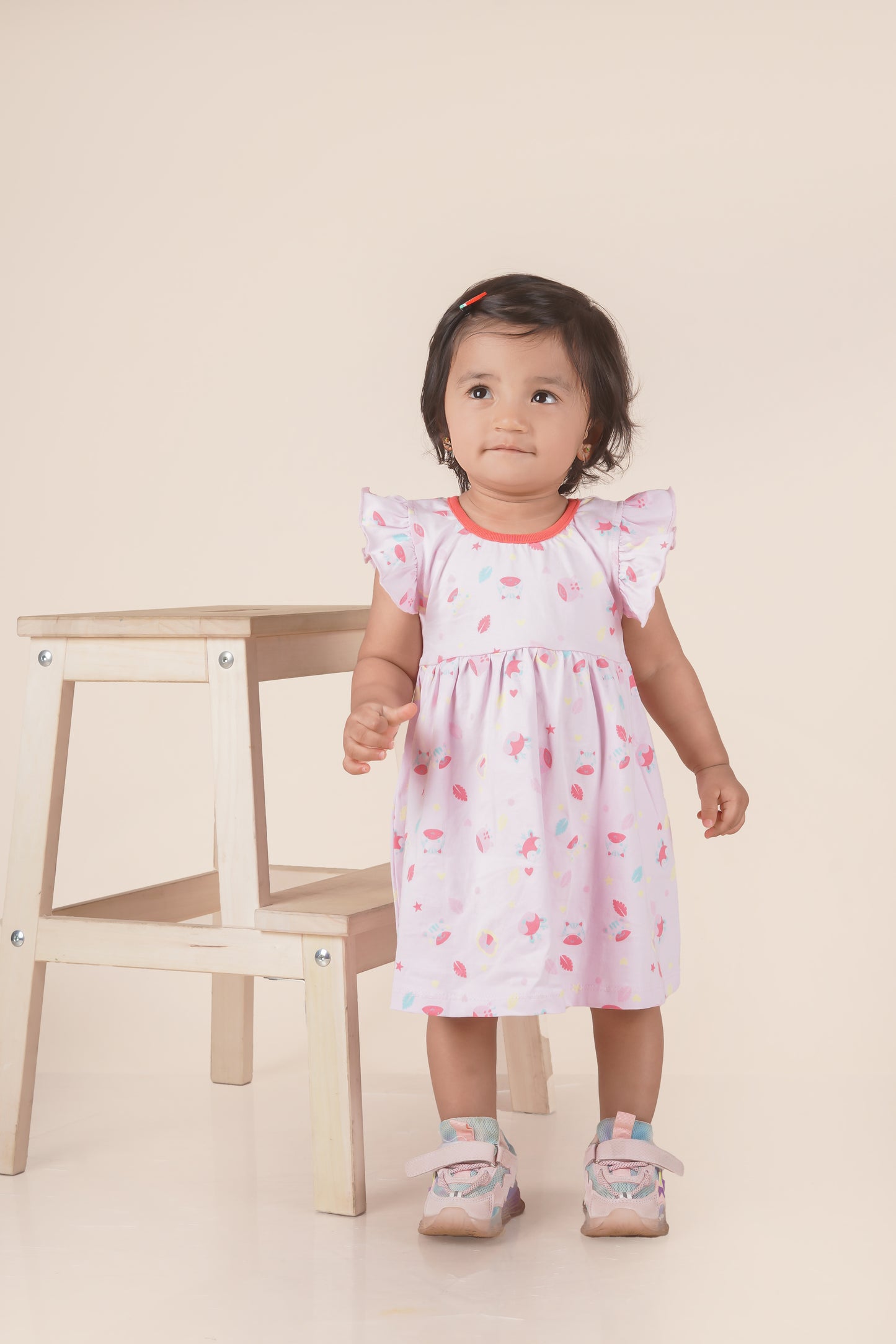 Frock With Frill Sleeves