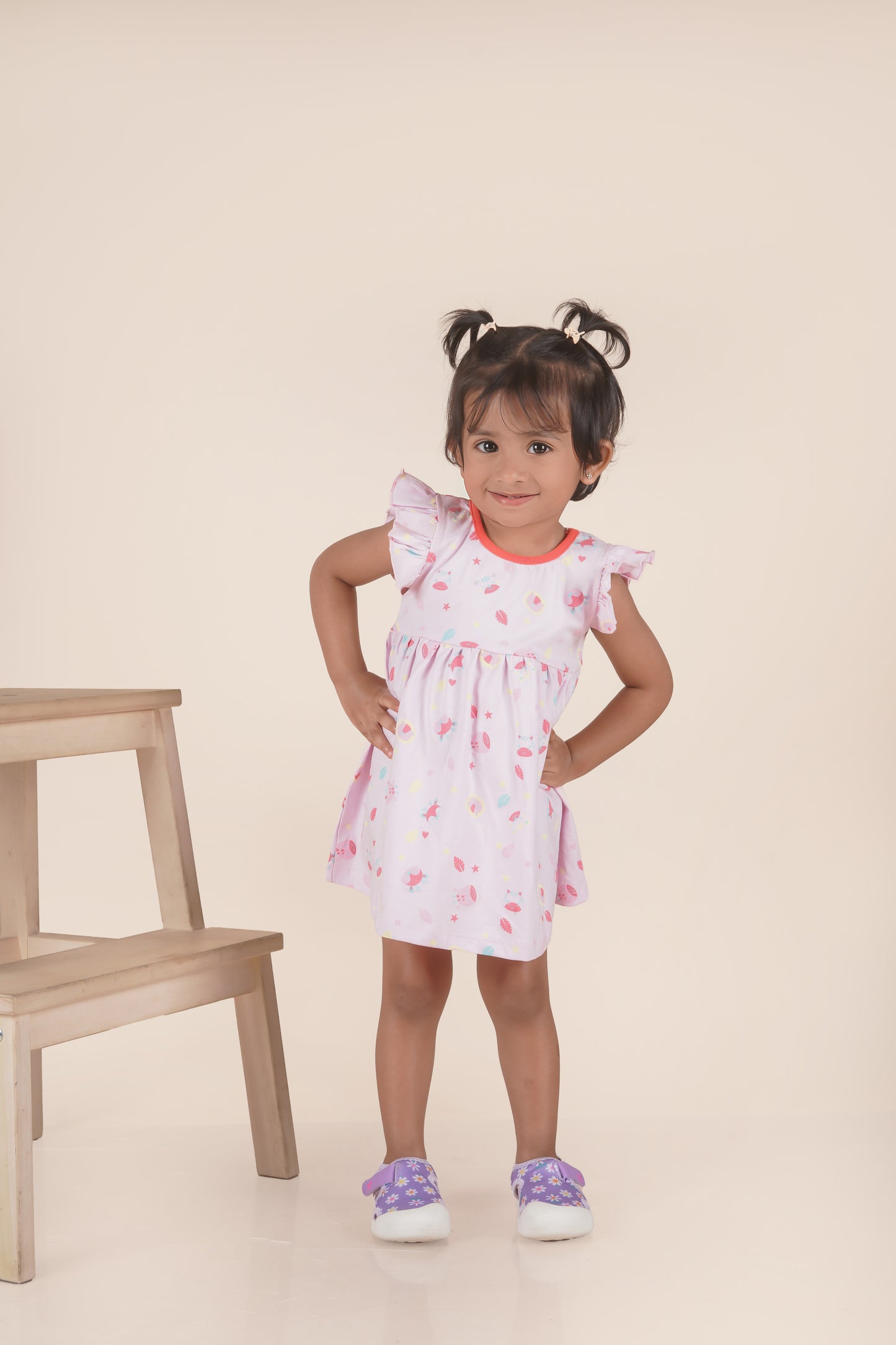 Frock With Frill Sleeves