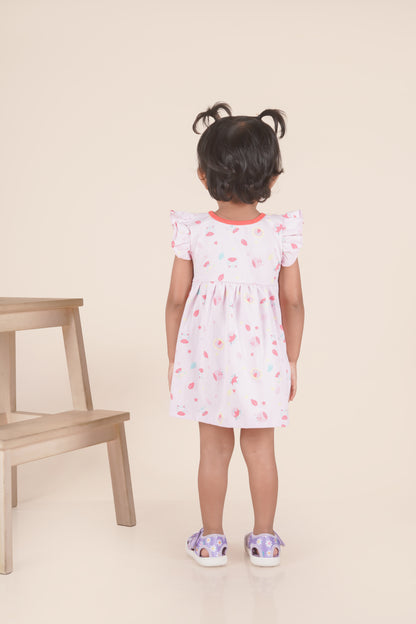 Frock With Frill Sleeves