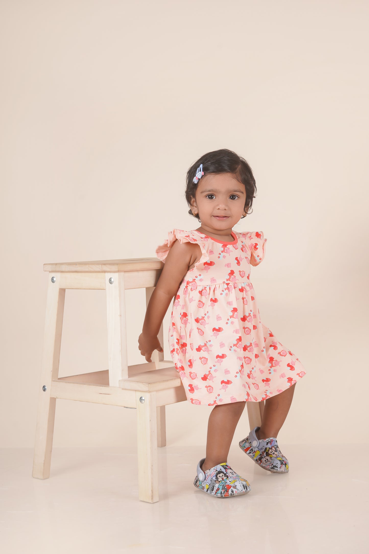 Frock With Frill Sleeves