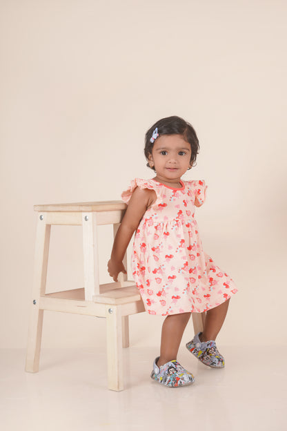 Frock With Frill Sleeves