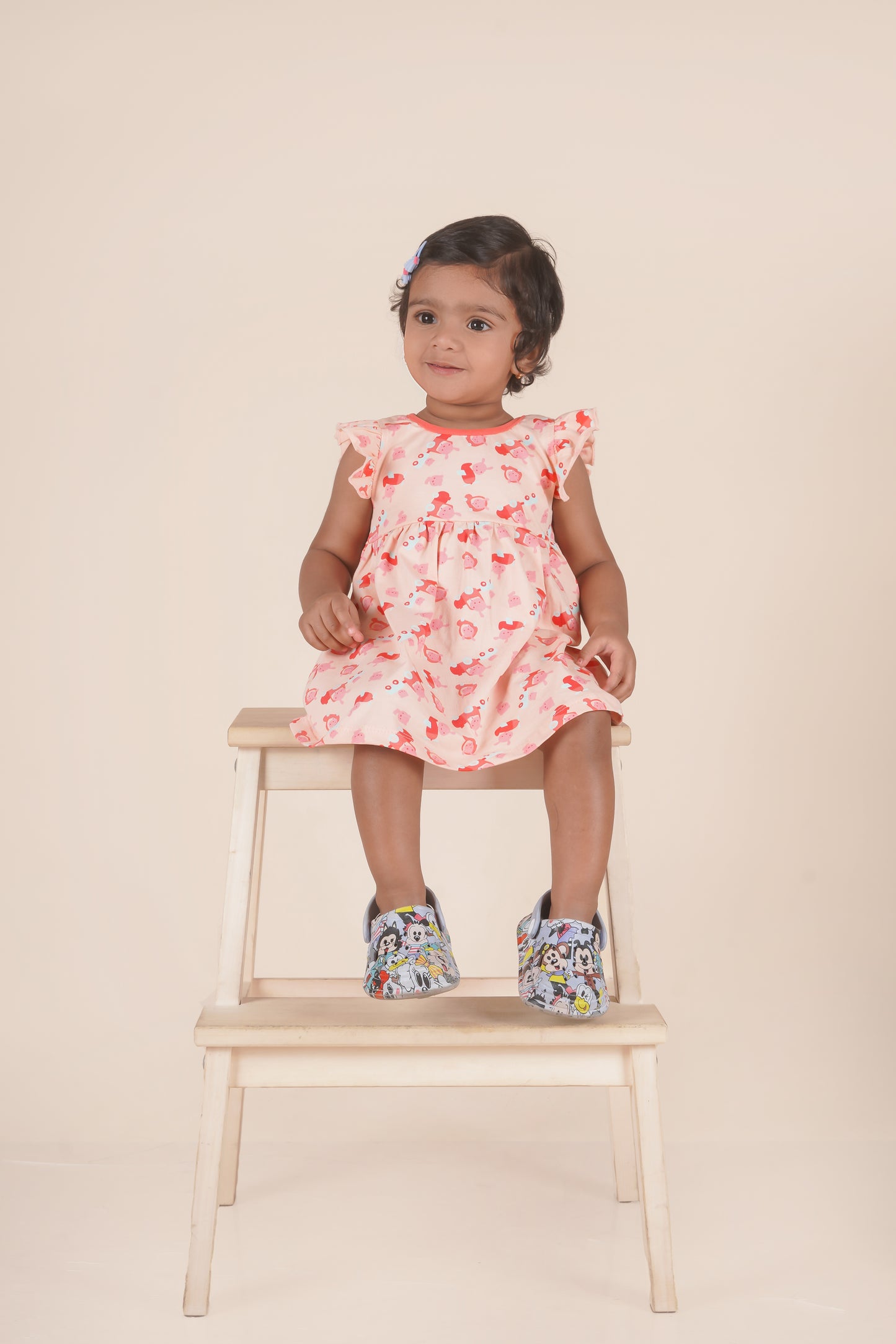 Frock With Frill Sleeves