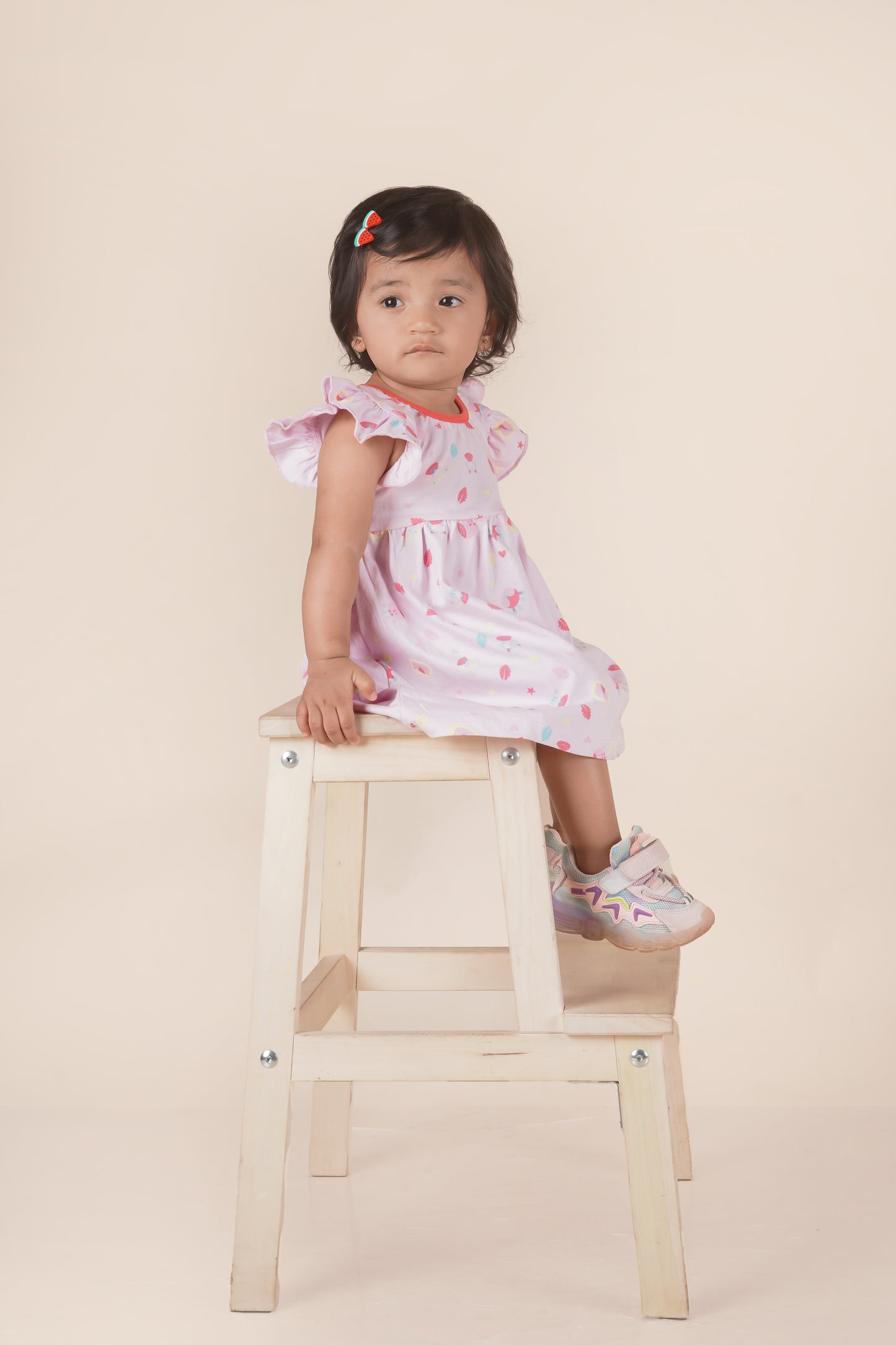 Frock With Frill Sleeves