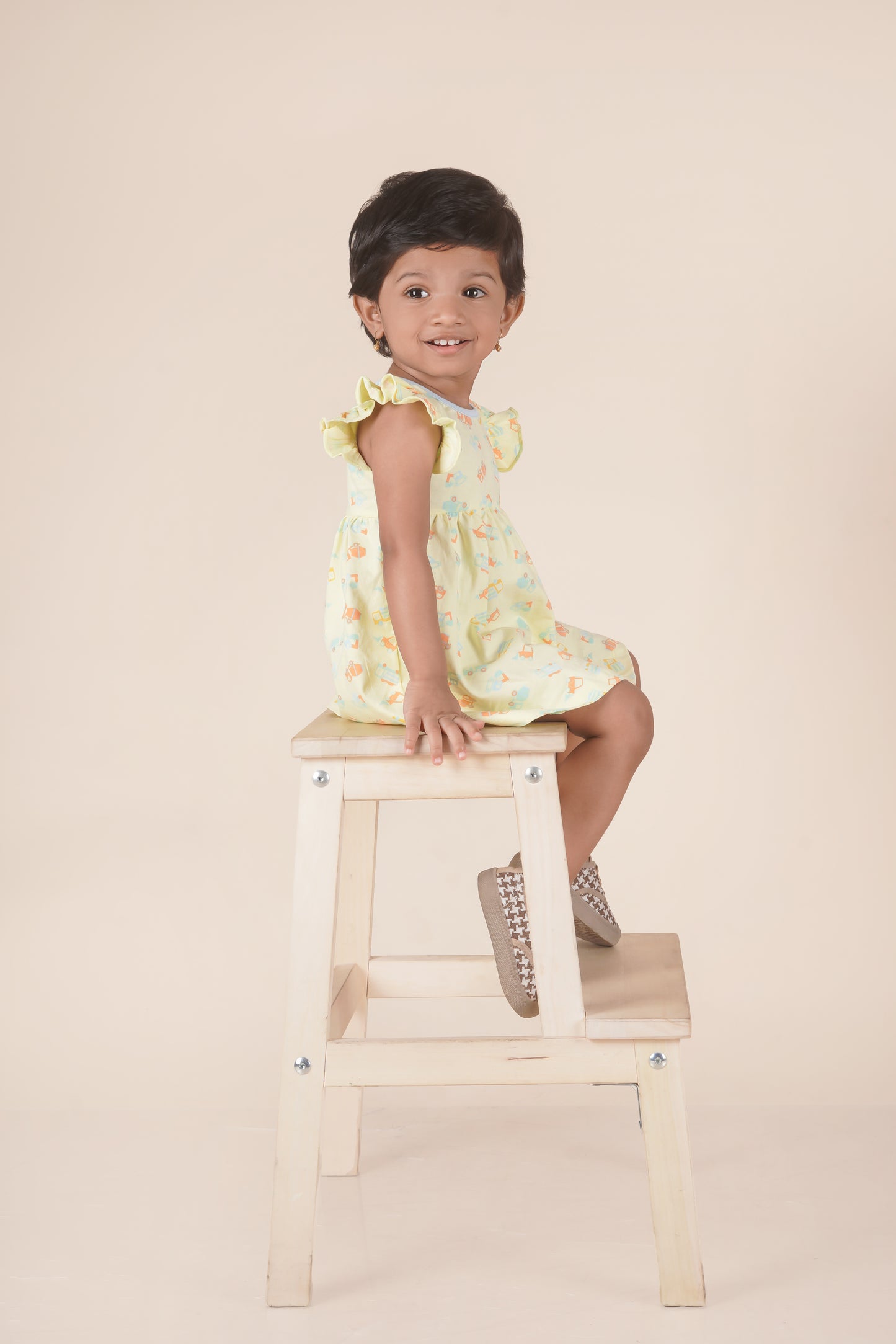 Frock With Frill Sleeves