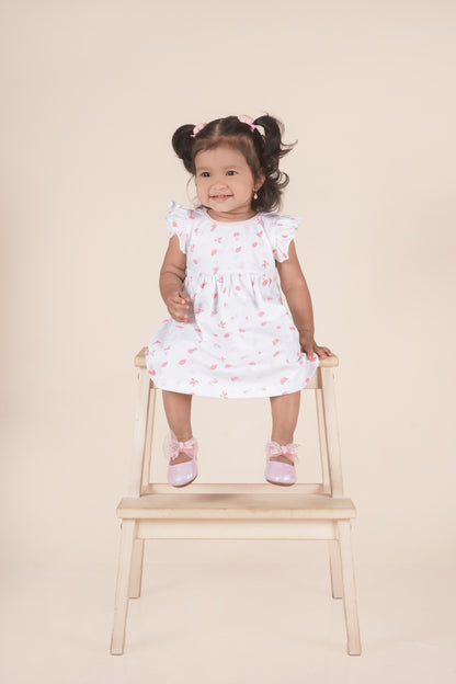 Frock With Frill Sleeves
