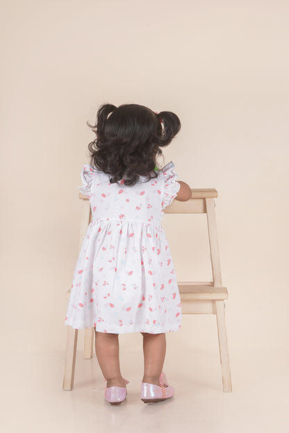 Frock With Frill Sleeves