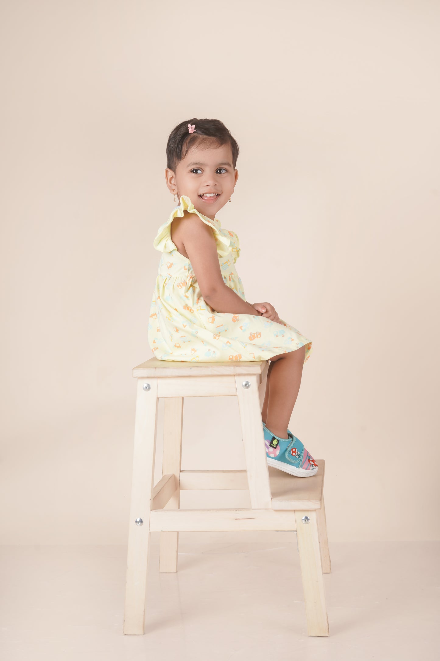 Frock With Frill Sleeves