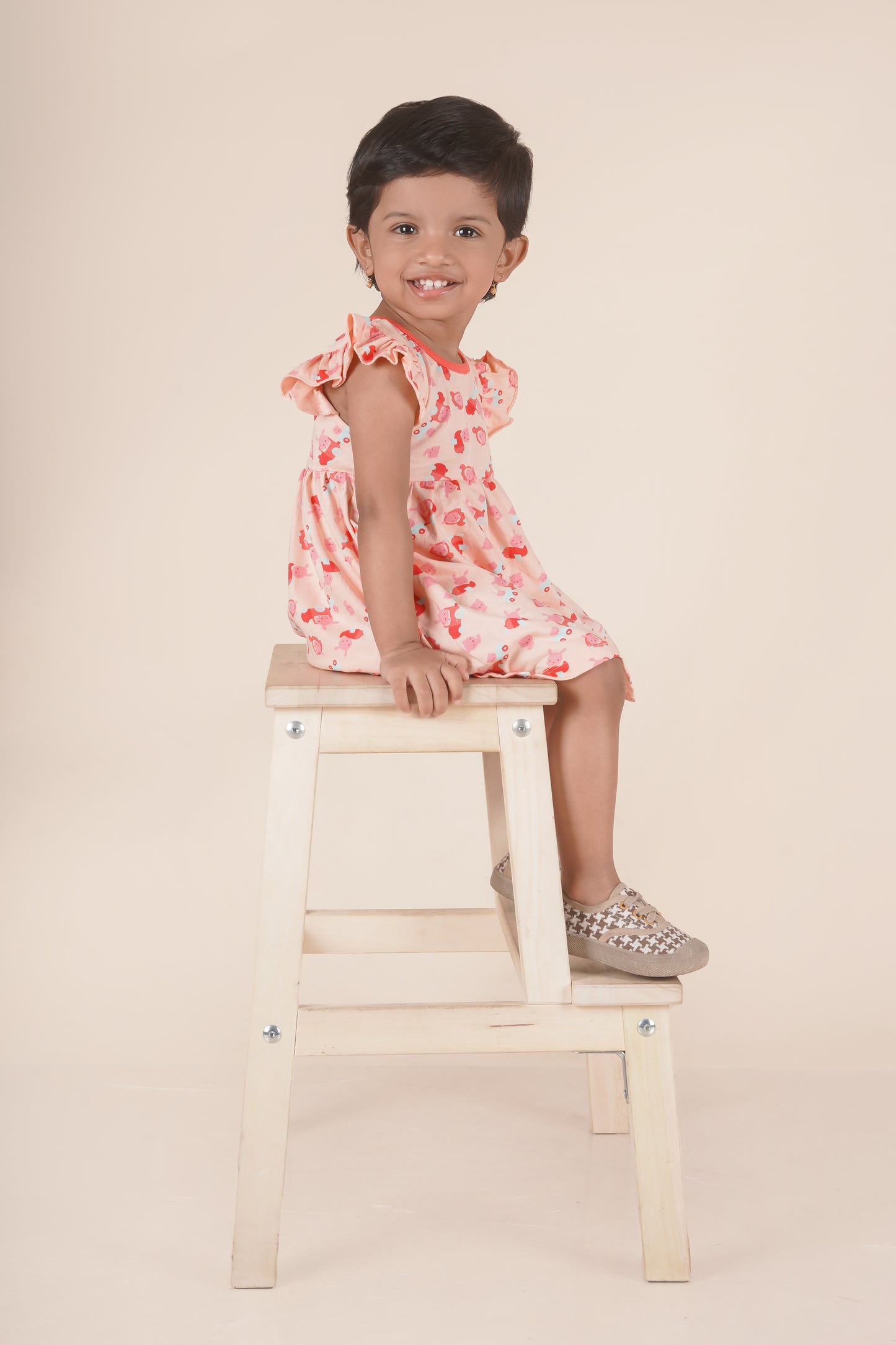 Frock With Frill Sleeves