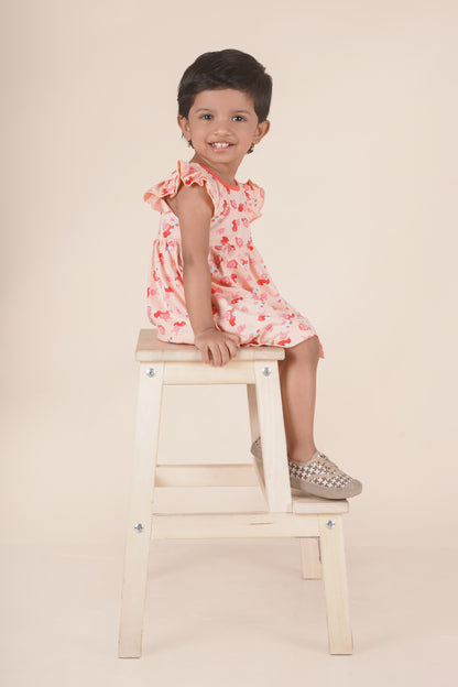 Frock With Frill Sleeves