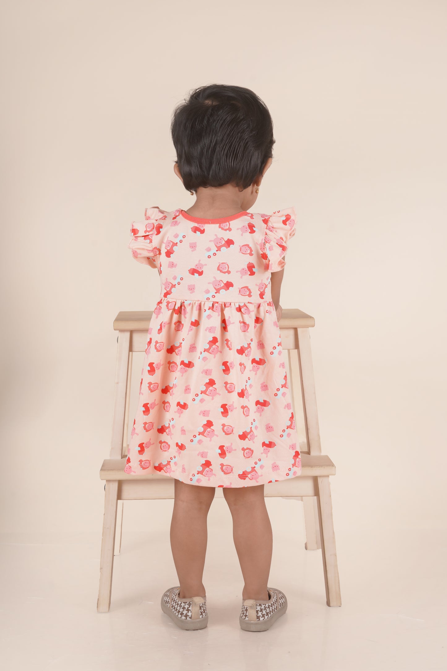 Frock With Frill Sleeves