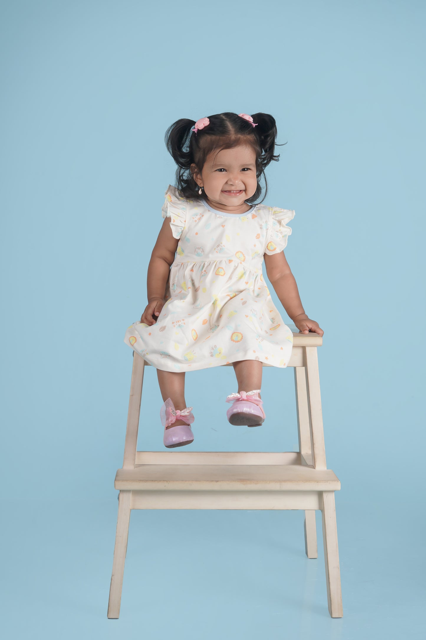 Frock With Frill Sleeves