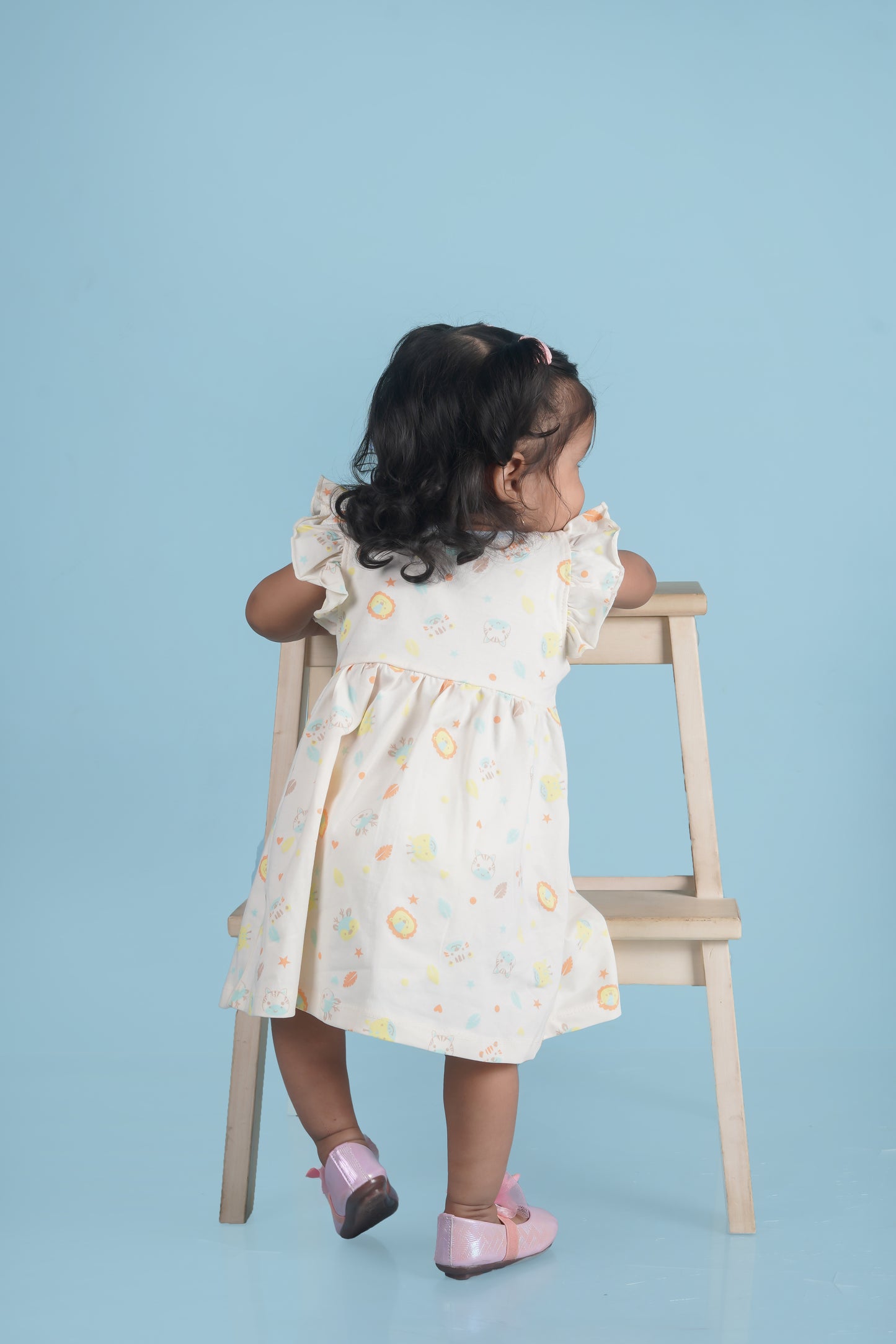 Frock With Frill Sleeves
