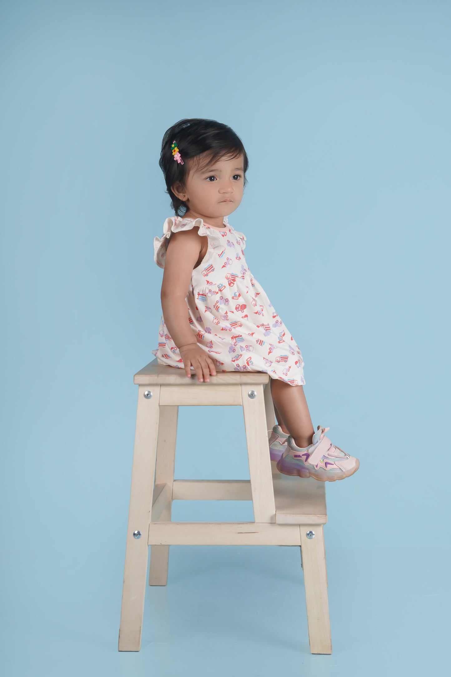 Frock With Frill Sleeves