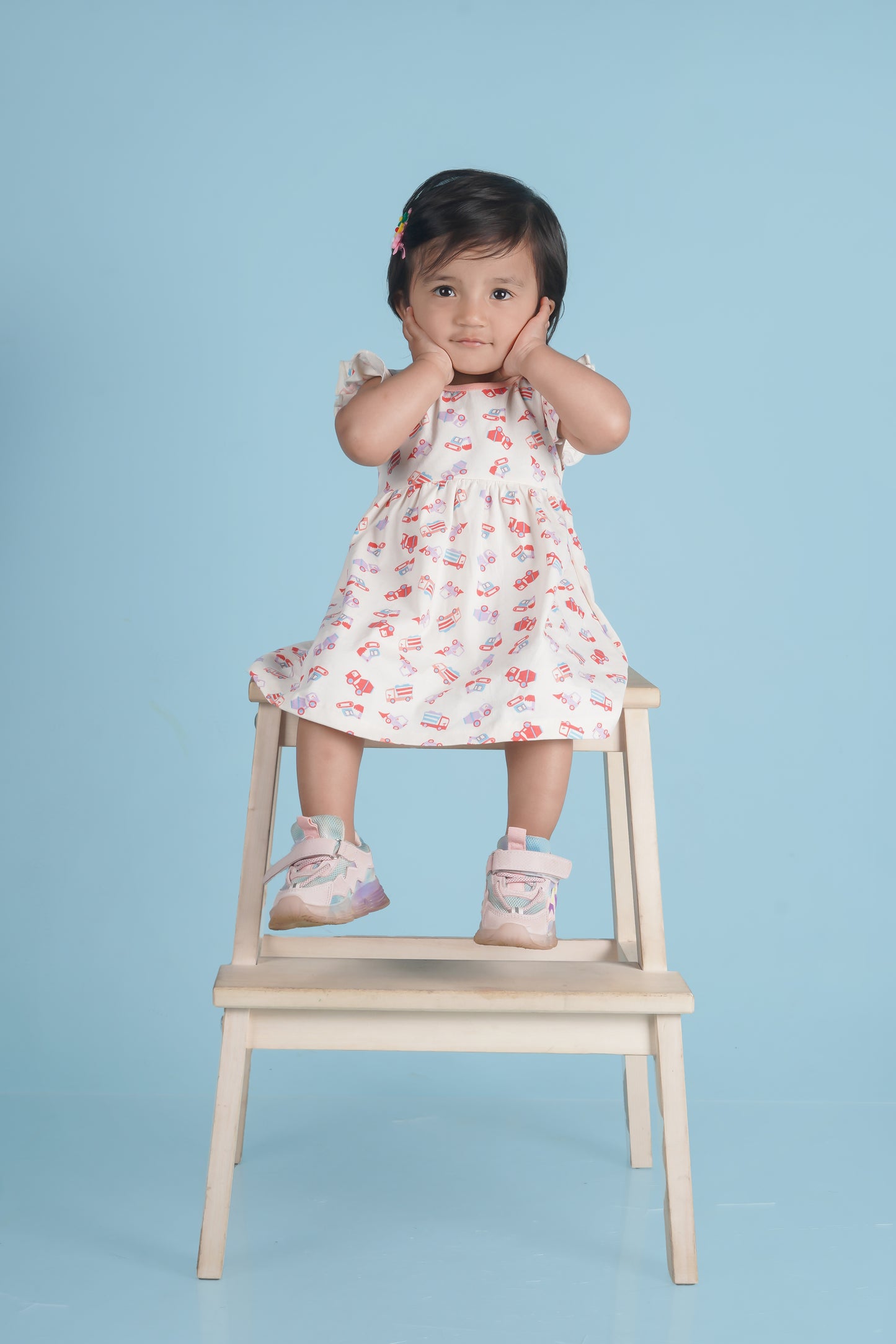 Frock With Frill Sleeves
