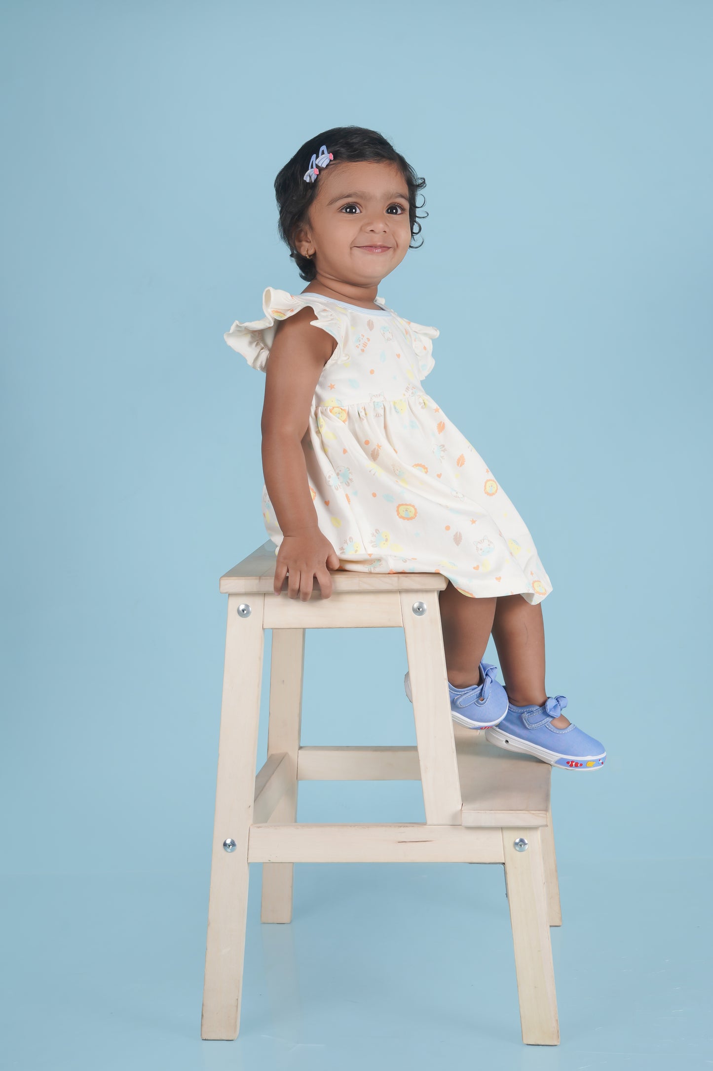 Frock With Frill Sleeves