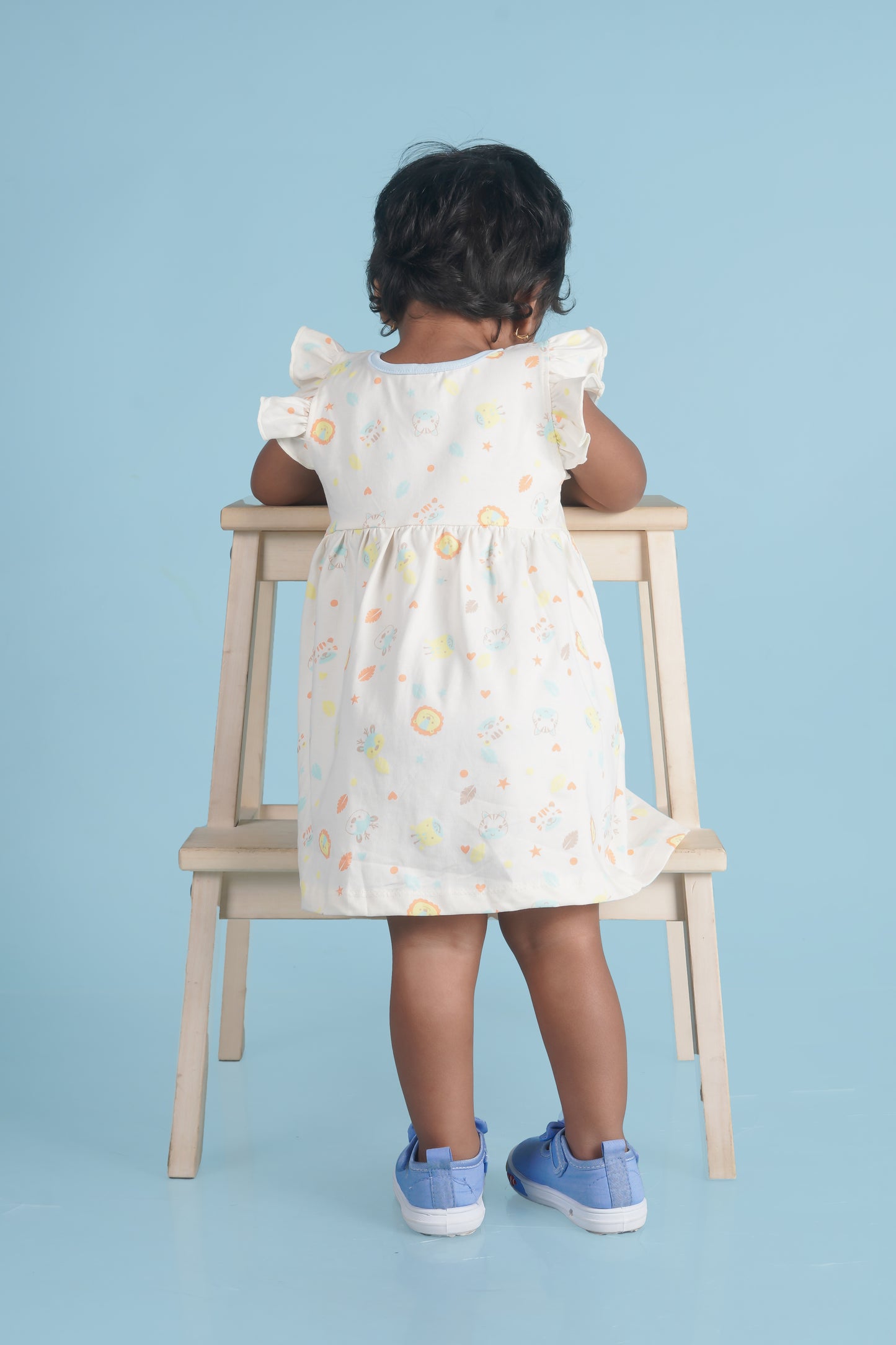 Frock With Frill Sleeves