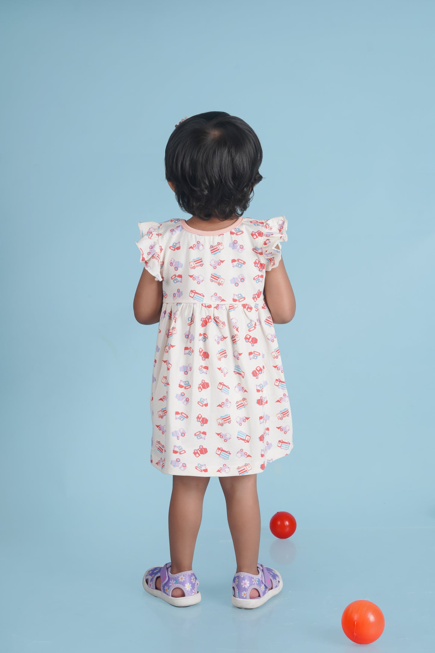 Frock With Frill Sleeves